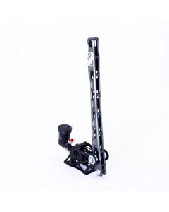 Wisefab Reverse Hydraulic Handbrake With Wilwood GS Integral Cylinder - 450mm - Gray
