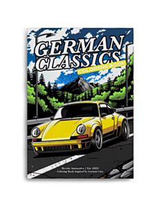 DriftShop "German Classics" Krāsojamā Grāmata