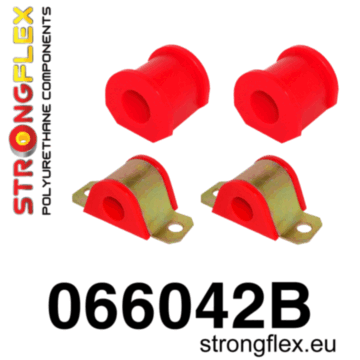 Strongflex Front anti roll bar bush kit polyurethane (066042B)