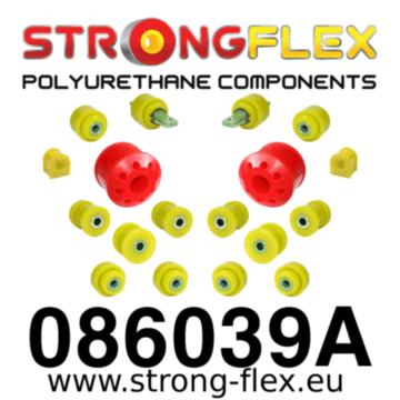 Strongflex Rear suspension bush kit SPORT (086039A)