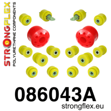 Strongflex Rear suspension bush kit SPORT (086043A)