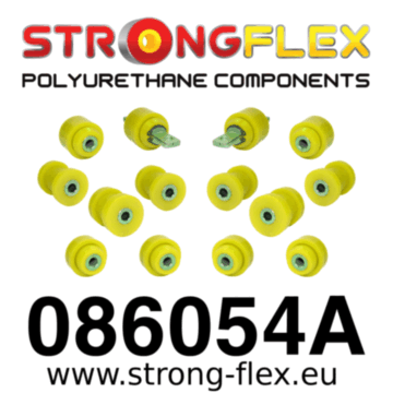 Strongflex Rear suspension bush kit - without rear trailing arm mount bush SPORT (086054A)
