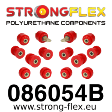 Strongflex Rear suspension bush kit - without rear trailing arm mount bush (086054B)