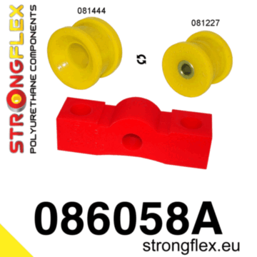 Strongflex Shift lever stabilizer and extension mounting bush kit SPORT (086058A)