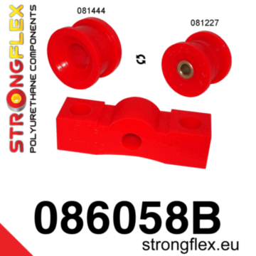 Strongflex Shift lever stabilizer and extension mounting bush kit (086058B)