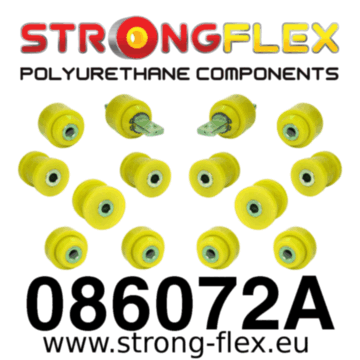Strongflex Rear suspension bush kit no rear trailing arm mount bushes (081105B) SPORT (086072A)