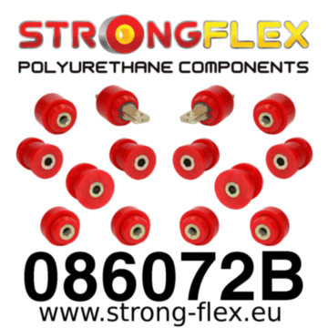 Strongflex Rear suspension bush kit - no rear trailing arm mount bushes (081105B) (086072B)