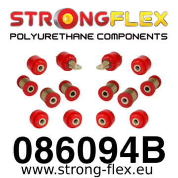 Strongflex Rear suspension bush kit no rear trailing arm mount bush (086094B)