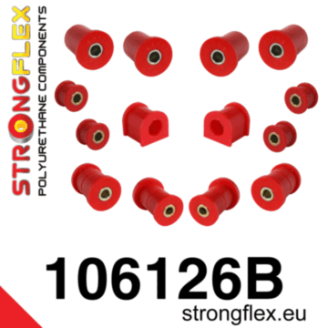 Strongflex Front suspension polyurethane bush kit (106126B)
