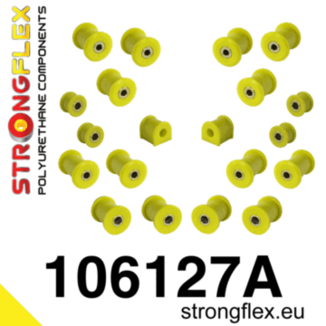 Strongflex Rear suspension polyurethane bush kit SPORT (106127A)
