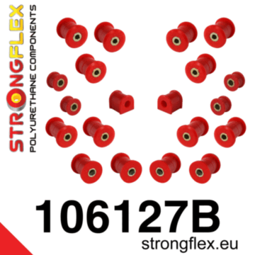 Strongflex Rear suspension polyurethane bush kit (106127B)