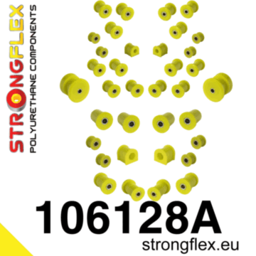Strongflex Full suspension polyurethane bush kit SPORT (106128A)
