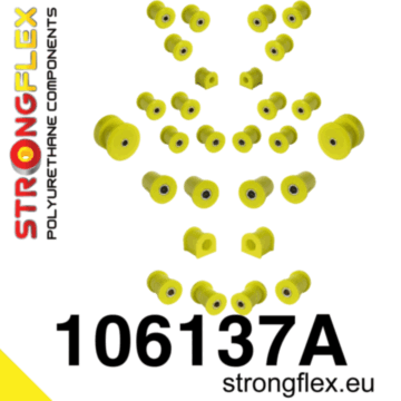 Strongflex Full suspension polyurethane bush kit SPORT (106137A)