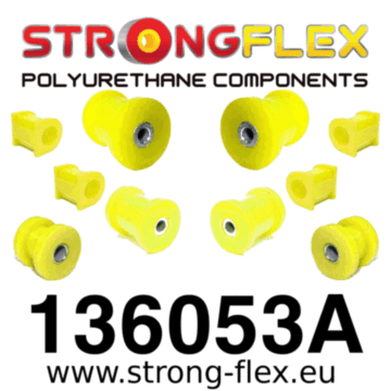 Strongflex Front & rear suspension bush kit SPORT (136053A)