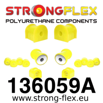 Strongflex Front suspension bush kit SPORT (136059A)