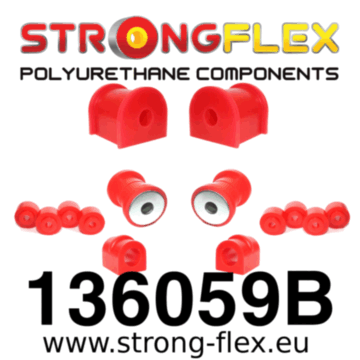 Strongflex Front suspension bush kit (136059B)