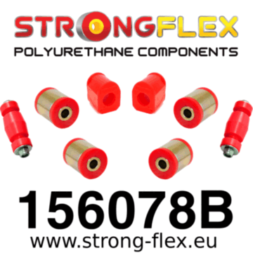 Strongflex Front kit suspension polyurethane bushes (156078B)