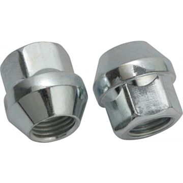 Sandtler Wheel nuts m12x1.25, 17mm, 23mm, 60°, silver