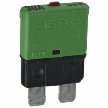 Sandtler Circuit breaker, Push to Reset, 30A