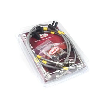 HEL Performance Volkswagen Polo MK3 1 2000-2002 Rear Drums Braided Brake Hoses