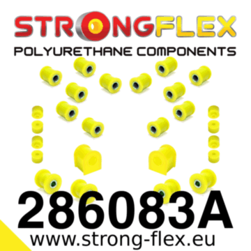 Strongflex Set of rear suspension polyurethane bushes SPORT (286083A)