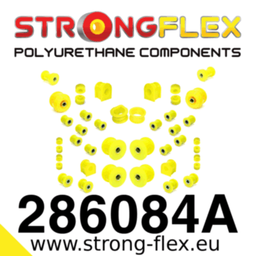 Strongflex Front and Rear Suspension Polyurethane Bushes Kit SPORT (286084A)