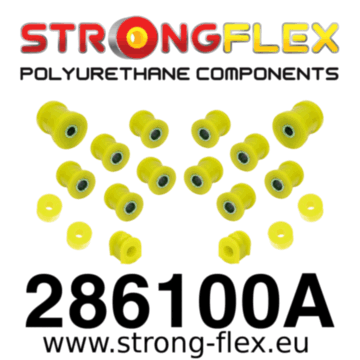 Strongflex Set of rear suspension polyurethane SPORT (286100A)