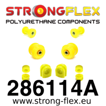 Strongflex Front suspension polyurethane bush kit sport (286114A)