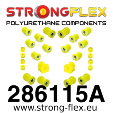 Strongflex Rear suspension polyurethane bush kit SPORT (286115A)