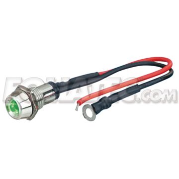 Foliatec Led control light, green, 10mm