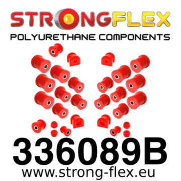 Strongflex Full suspension (front rear) bush kit (336089B)