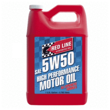 Red Line 5W50 Motor Oil Gallon