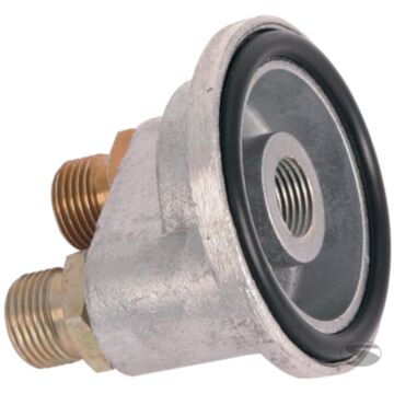 Mocal Oil filter relocation plate