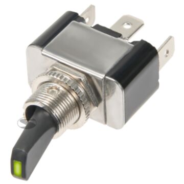 Sandtler Electric Switch with LED, 30A, Green
