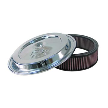 K&N Replacement Air Filter w/Chrome Lid