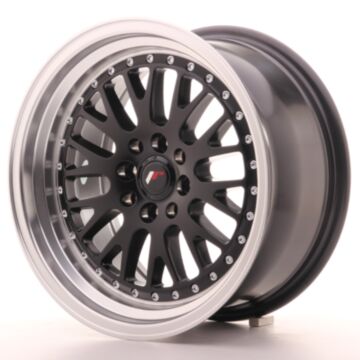 JR Wheels Diski JR10 16x8 ET20 4x100/108 Matēta Melna