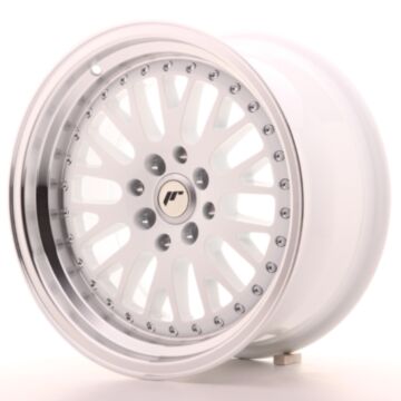 JR Wheels Diski JR10 16x8 ET20 4x100/108 Balta
