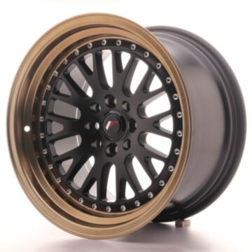 JR Wheels Diski JR10 16x9 ET20 4x100/108 Melna+Bronza