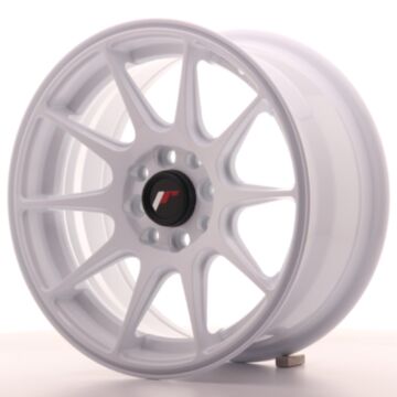 JR Wheels Diski JR11 15x7 ET30 4x100/114 Balta
