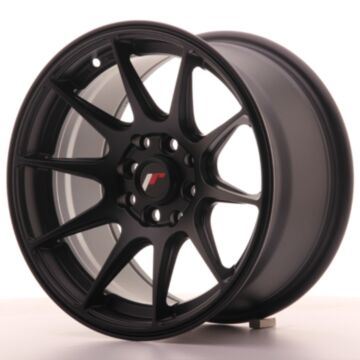 JR Wheels Diski JR11 15x8 ET25 4x100/108 Flat Melna