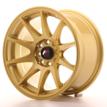 JR Wheels Diski JR11 15x8 ET25 4x100/108 Zelta