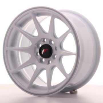 JR Wheels Diski JR11 15x8 ET25 4x100/108 Balta