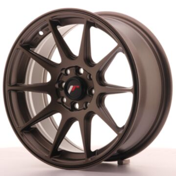 JR Wheels Diski JR11 16x7 ET30 4x100/114 Matēta Bronza