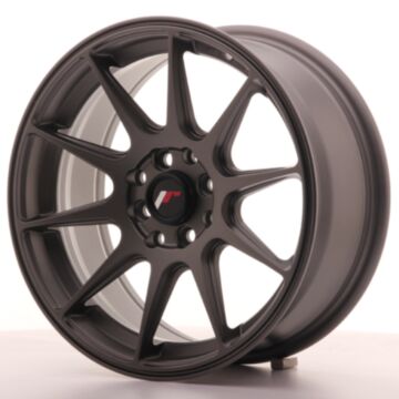 JR Wheels Diski JR11 16x7 ET30 4x100/114 Matēta Gun Met