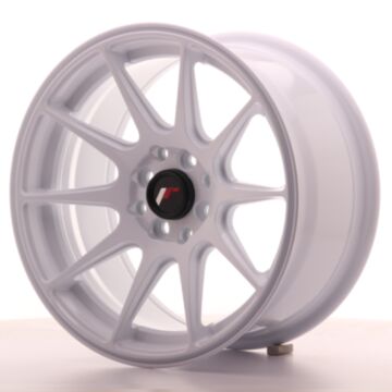 JR Wheels Diski JR11 16x8 ET25 4x100/114 Balta