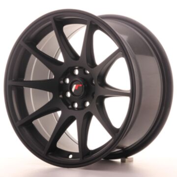 JR Wheels Diski JR11 16x8 ET25 4x100/108 Matēta Melna