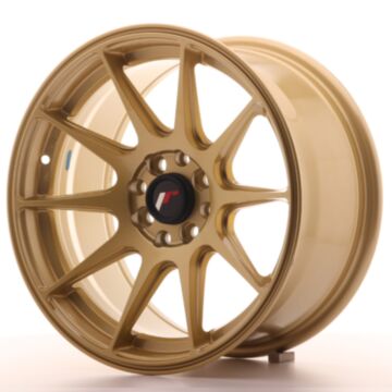 JR Wheels Diski JR11 16x8 ET25 4x100/108 Zelta