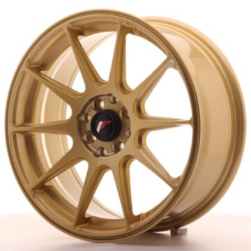 JR Wheels Diski JR11 17x7,25 ET35 5x100/114,3 Zelta