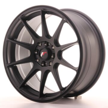 JR Wheels Diski JR11 17x8,25 ET35 5x100/114,3 Matēta Melna