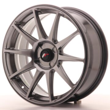 JR Wheels Diski JR11 18x7,5 ET20-40 4H Sagatave Dark HB